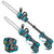 YOFIDRA 12" Brushless Telescopic Pole Chainsaw Kit for Makita 18V Battery