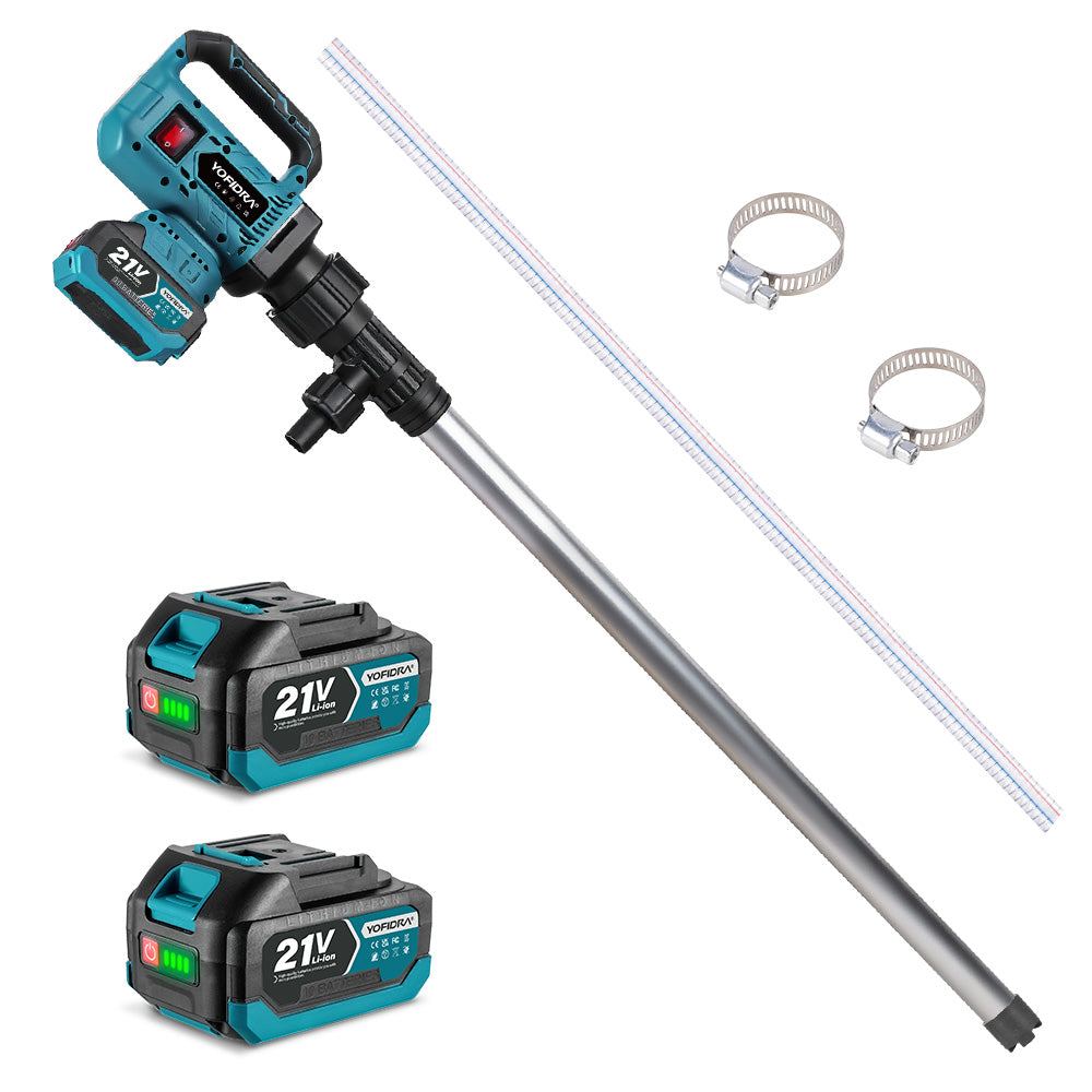 YOFIDRA 3-Speed Brushless Liquid Transfer Pump Kit - Compatible with Makita 18V Battery